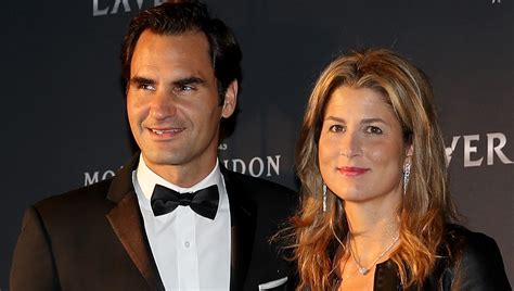 Roger Federers Wife Mirka Cheers Him On At Wimbledon