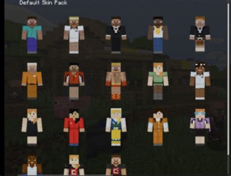 Guys Look They Added More Default Skins To Minecraft Rminecraft