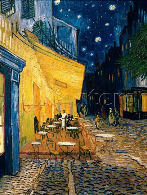 The Café Terrace On The Place Du Forum Arles At Night C1888
