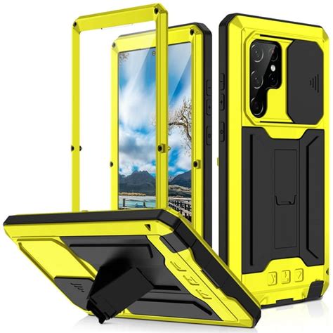 Uucovers Galaxy S22 Ultra Phone Case Cover Tpu Drop Proof Kickstand