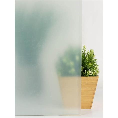 Fablon Transparent White Self Adhesive Window Film Set Of 2 Tfab10279