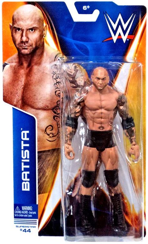 Wwe Wrestling Series 42 Batista Action Figure 44 Mattel Toys Toywiz