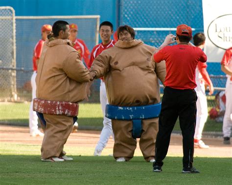 Chinese Players Having Fun With Sumo Wrestling Mark6mauno Flickr