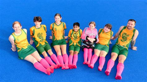 townsville wests hockey club go pink for cancer fundraiser herald sun
