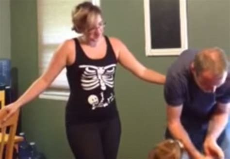 Wife Uses Halloween T Shirt With Image Of Unborn Baby To Tell Her