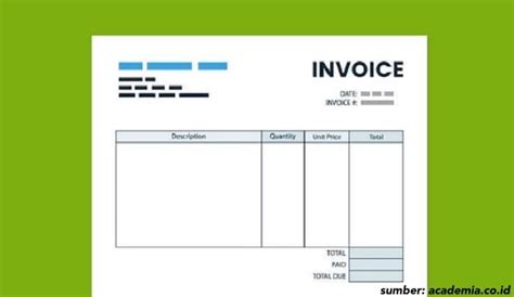 13 Contoh Invoice Dan Penjelasannya Penting Untuk Bisnis