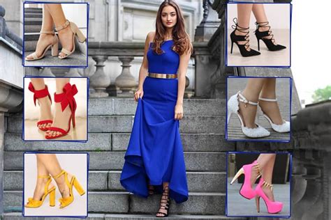 What Color Shoes To Wear With A Royal Blue Dress