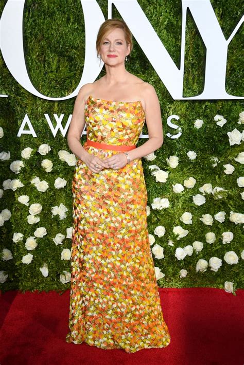 Laura Linney Tony Awards Red Carpet Dresses 2017 Popsugar Fashion