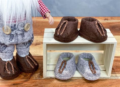 Gnome Dollar Tree Shoes From Scratch Gnomes How To Make Shoes Doll