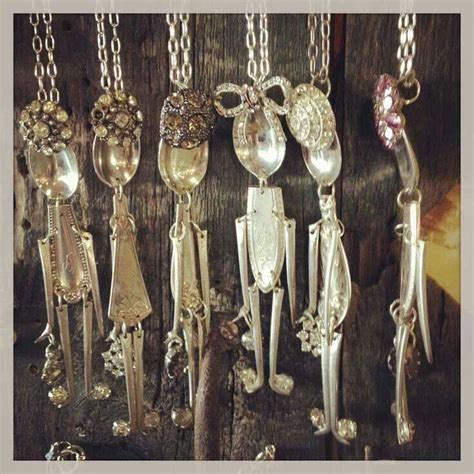 Spoon People Fork Jewelry Silverware Art Spoon Jewelry