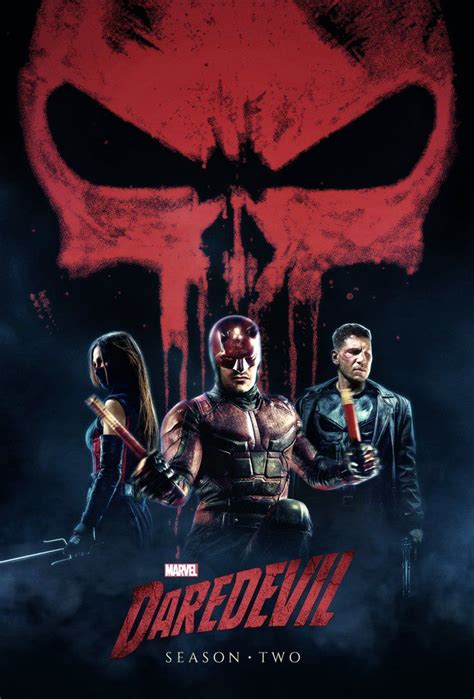 Daredevil Season 2 Poster Marvel Daredevil Daredevil Punisher