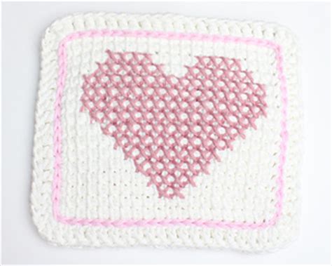 Yarn over hook, draw loop through and leave on hook, unless otherwise stated, the hook is always inserted in this way. Ravelry: Cross Stitch Tunisian Potholder pattern by Briana ...