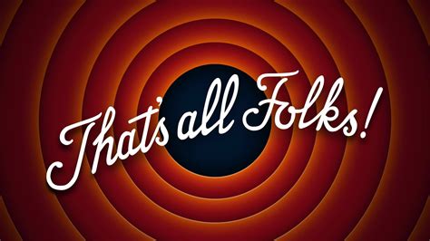 Thats All Folks Clipart Free Image Download