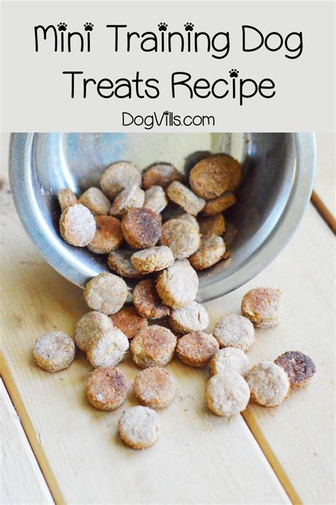 Easy Mini Training Dog Treats Recipe Pet Treats Recipes Dog Biscuit
