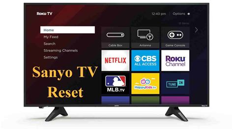 How To Reset Sanyo TV Complete Guide