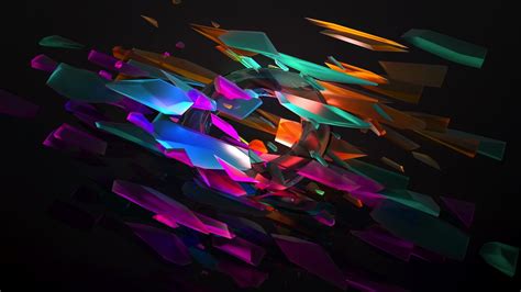 1366x768 Abstract Colorful Shape 4k 1366x768 Resolution Hd 4k
