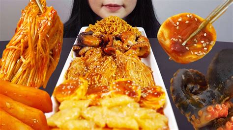 Asmr Top 5 Most Popular Korean Mukbang Foods Lineup Cooking Sounds