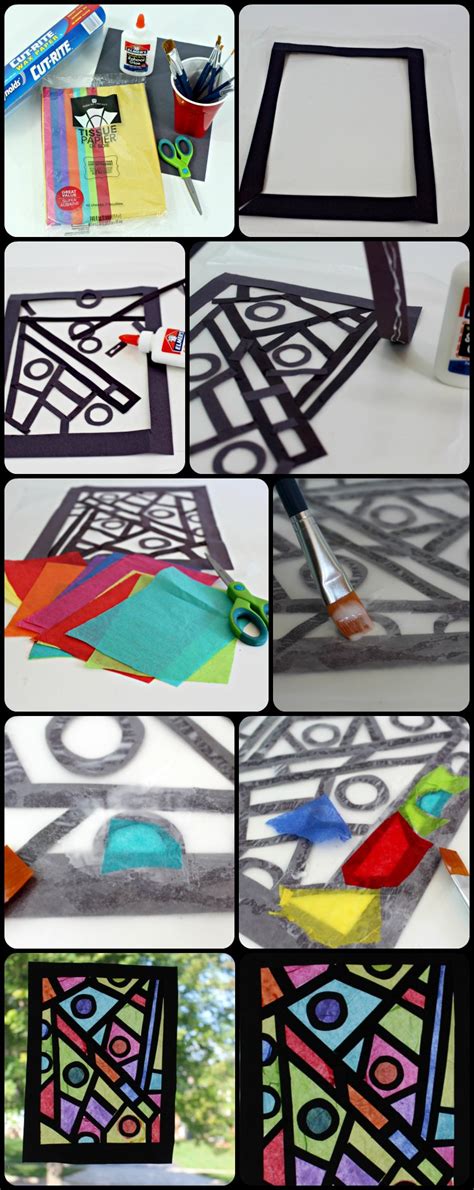 May 18, 2017 · not only is stained glass full of deep vibrant colors, it also needs to be translucent. Look These Tips : How to Make a art projects like stained ...
