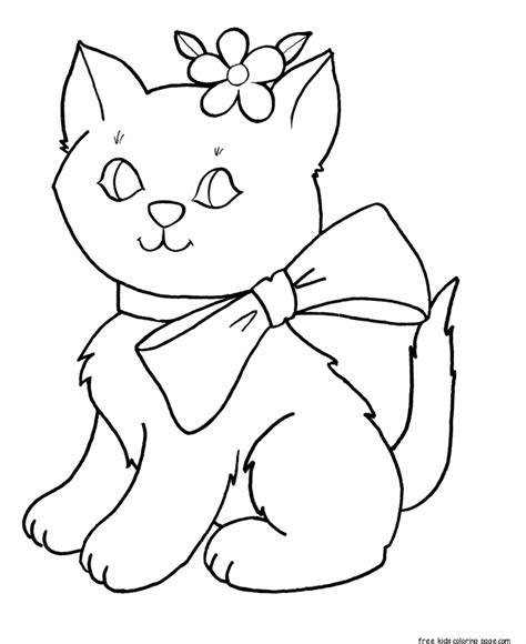 Are you looking to create an online cat store? cute kitten printable coloring pages for kidsFree ...