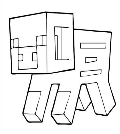 ⭐ free printable minecraft coloring book. 16+ Minecraft Coloring Pages - PDF, PSD, PNG | Free ...