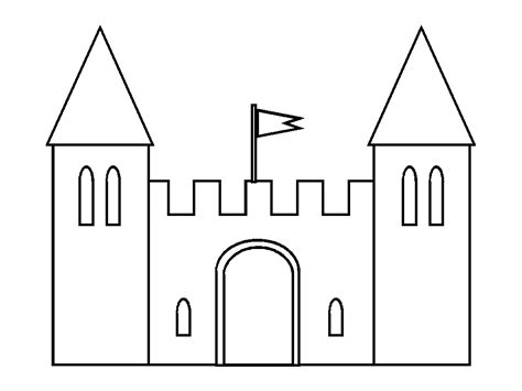 Procura imprimir dibujos para colorear castillos este diseño de castillo forma parte de los dibujos más pintados en hellokids porque representa muy bien el canal dibujos para colorear. Dibujos de castillos | Dibujos