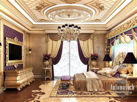 Master Bedroom For Luxury Royal Palaces Classical Interior