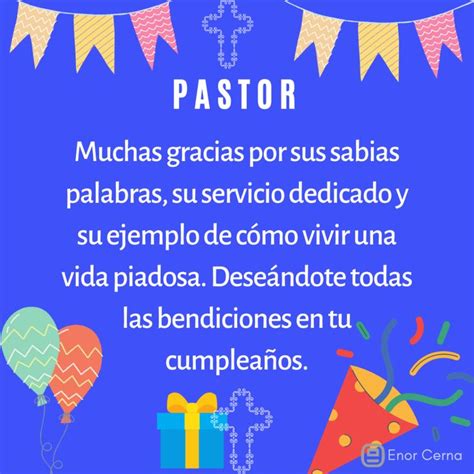 🥇30 Deseos De Feliz Cumpleaños Pastor Inspirador Divertido Y Poema