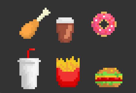 Food Grid Food Easy Pixel Art Pixel Art Grid Gallery Sexiz Pix