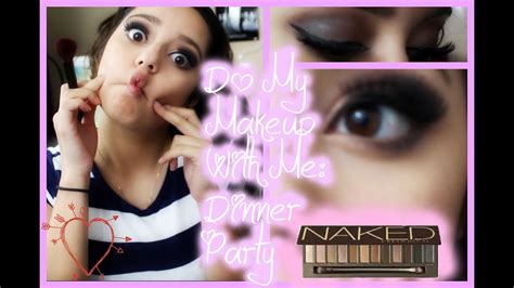 Do My Makeup With Me Dinner Party Youtube