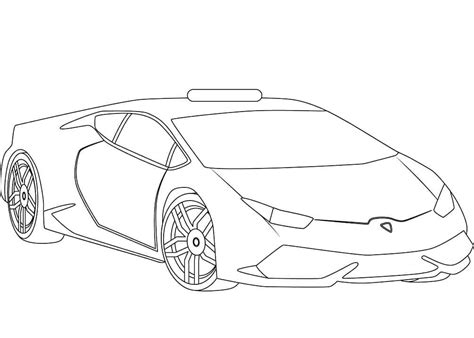 Awesome Car Lamborghini Coloring Page Download Print Or Color Online