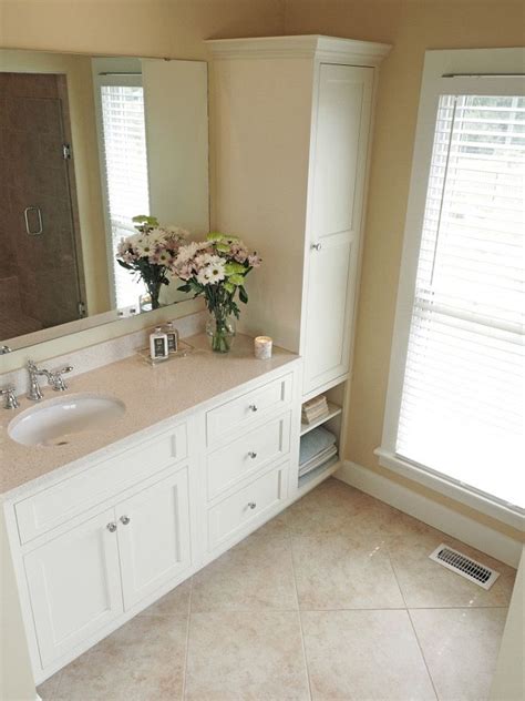 Maybe you would like to learn more about one of these? Bathroom Quartz Countertop. Vanity for "her" with Cambria ...