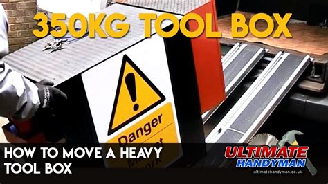 How To Move A Heavy Tool Box Youtube