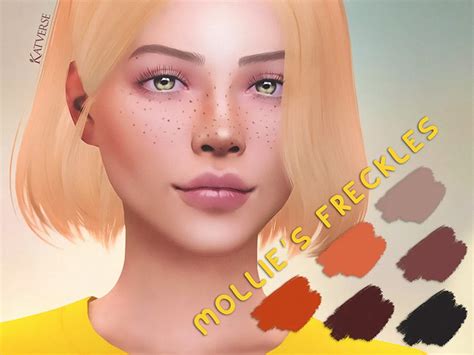 Sims 4 Freckles Mod Footokyo