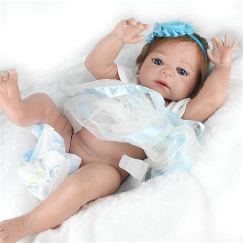 22realistic Reborn Baby Dolls Full Body Vinyl Silicone Newborn