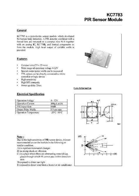It can be used all by itself or combined with a micrrocontroller or microcomputer to create a number of motion sensing products. KC7783_795687.PDF Datasheet Download --- IC-ON-LINE