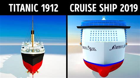 31 Biggest Cruise Ship Now Vs Titanic Info Britanniccruiseship