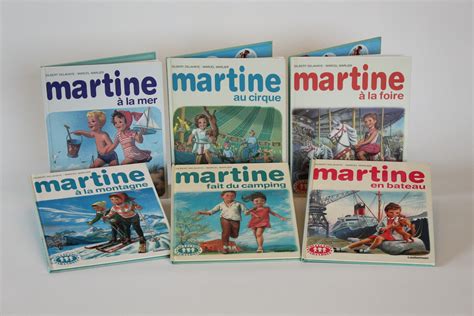 Martine Vintage French Books 1982 1987 Casterman Etsy