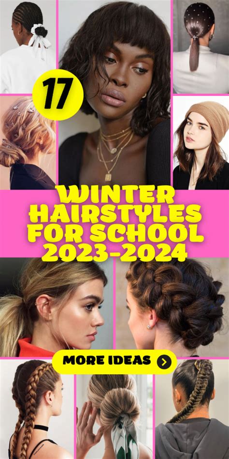 17 Trendy Winter Hairstyles For School 2023 2024