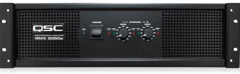 Qsc Rmx 5050a 2000 Wch 5000 W Bridged Power Amplifier