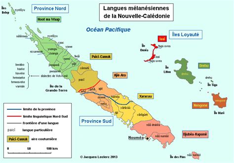 18 années ont été nécessaires pour mettre en place un référentiel cartographique numérique de base de la. les langues de Nouvelle Calédonie