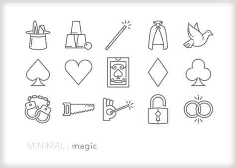 Magic Show Icons Illustrations Royalty Free Vector Graphics And Clip Art