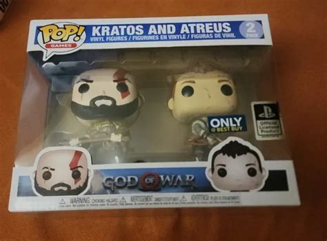 Funko Pop Games God Of War Kratos And Arteus Collectible Toy 14500