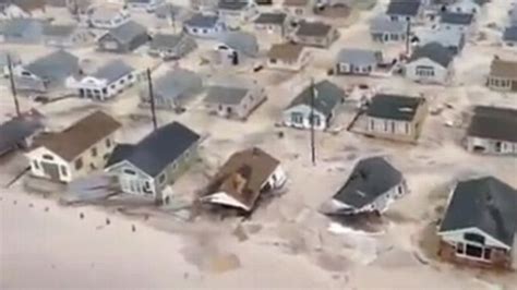 Hurricane Sandy New Jersey Beach Town Under Water Video Abc News