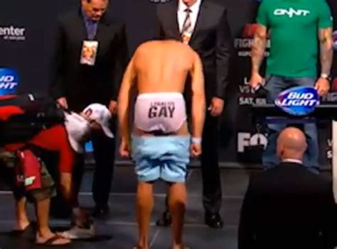 Sexy Ufc Fighter Kyle Kingsbury Strips To His Underwear To Make Pro Gay Statement Watch Now