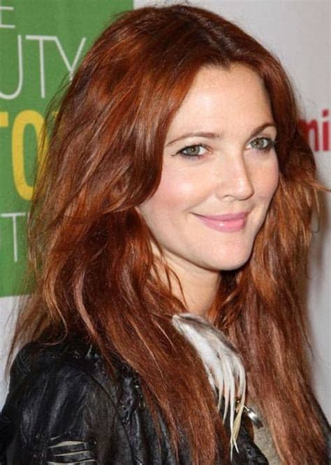 Drew barrymore's hair is now a buttery shade of blonde. 20 Glamorous Auburn Hair Color Ideas