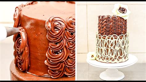 From colored swirls resembling planets to chocolate sails make a really stunning showpiece at the top of your cakes! How To Make a White Chocolate Lace Wrap Swirl for ...