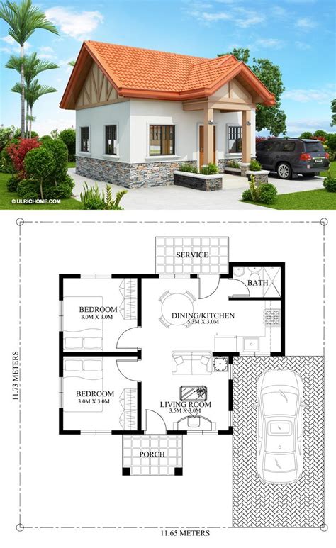 Planos de casas pequeñas opciones de planificación y diseño Plaza