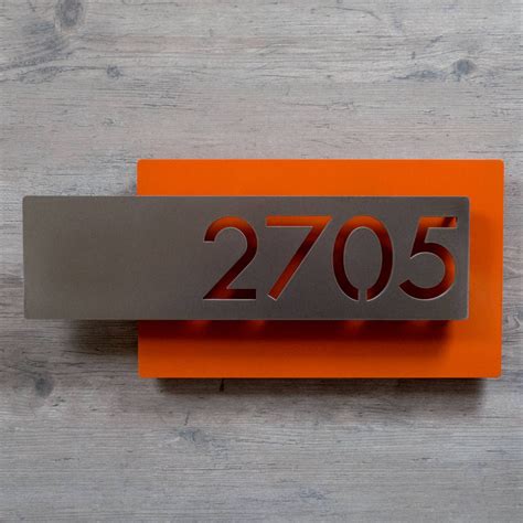 Our Most Popular Number 1 Floating Modern House Number Is Now Available