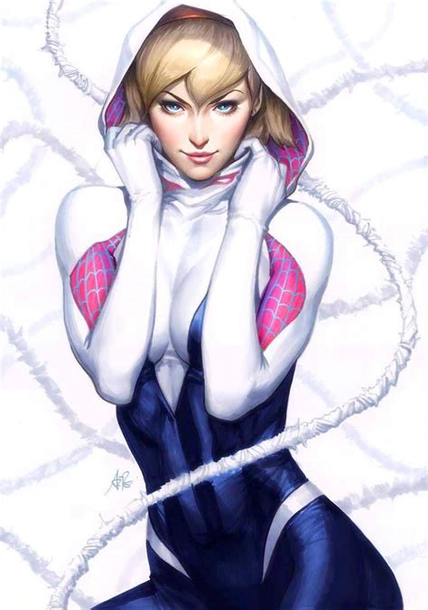 The Very Best Of Women In Comics The Sensational Spider Gwen By Stanley Lau In Spider