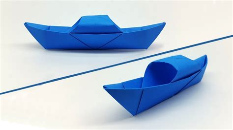 How To Make A Paper Boat Easy For Kids Origami Boat Making Tutorial